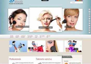 Mx_joomla107 Cosmetics Joomla Template